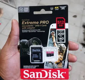 512gb Sandisk Extreme Pro Microsdxc Uhs-I Card 200mbps 512gb