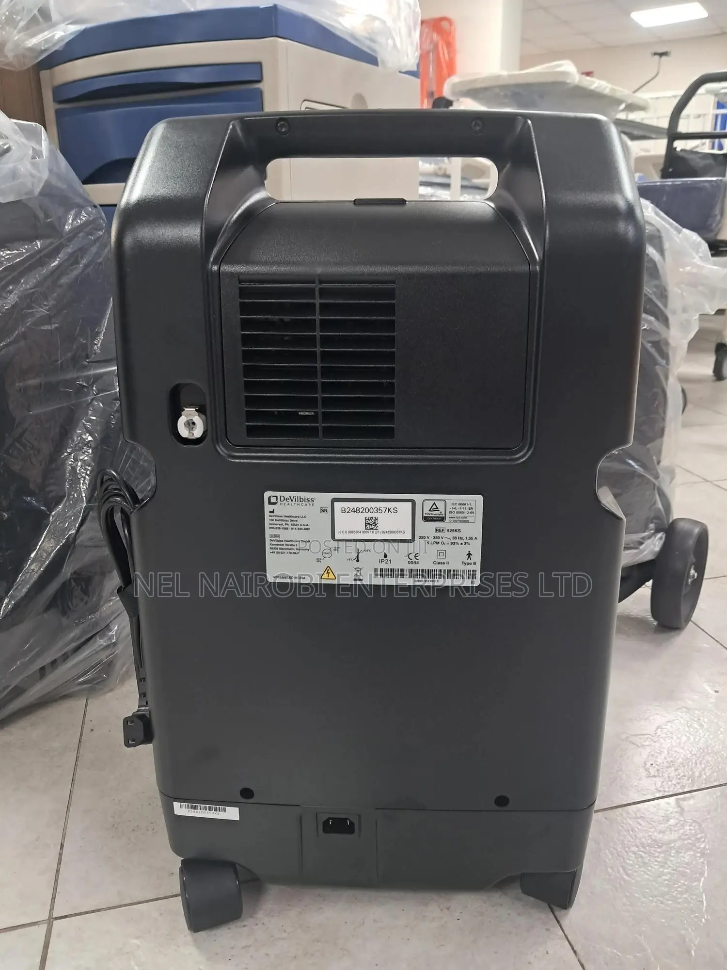 5 Litre Oxygen Concentrator (Devilbiss 525)