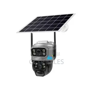 4g Dual Lens V380 Pro Solar Powered CCTV Camera With Audio