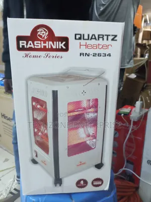 Portable Rashnik Premier 5-Zone Quartz Halogen Room Heaters,