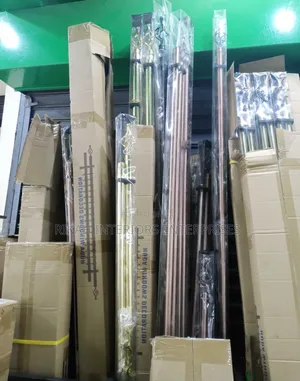 4m Double Curtain Rods