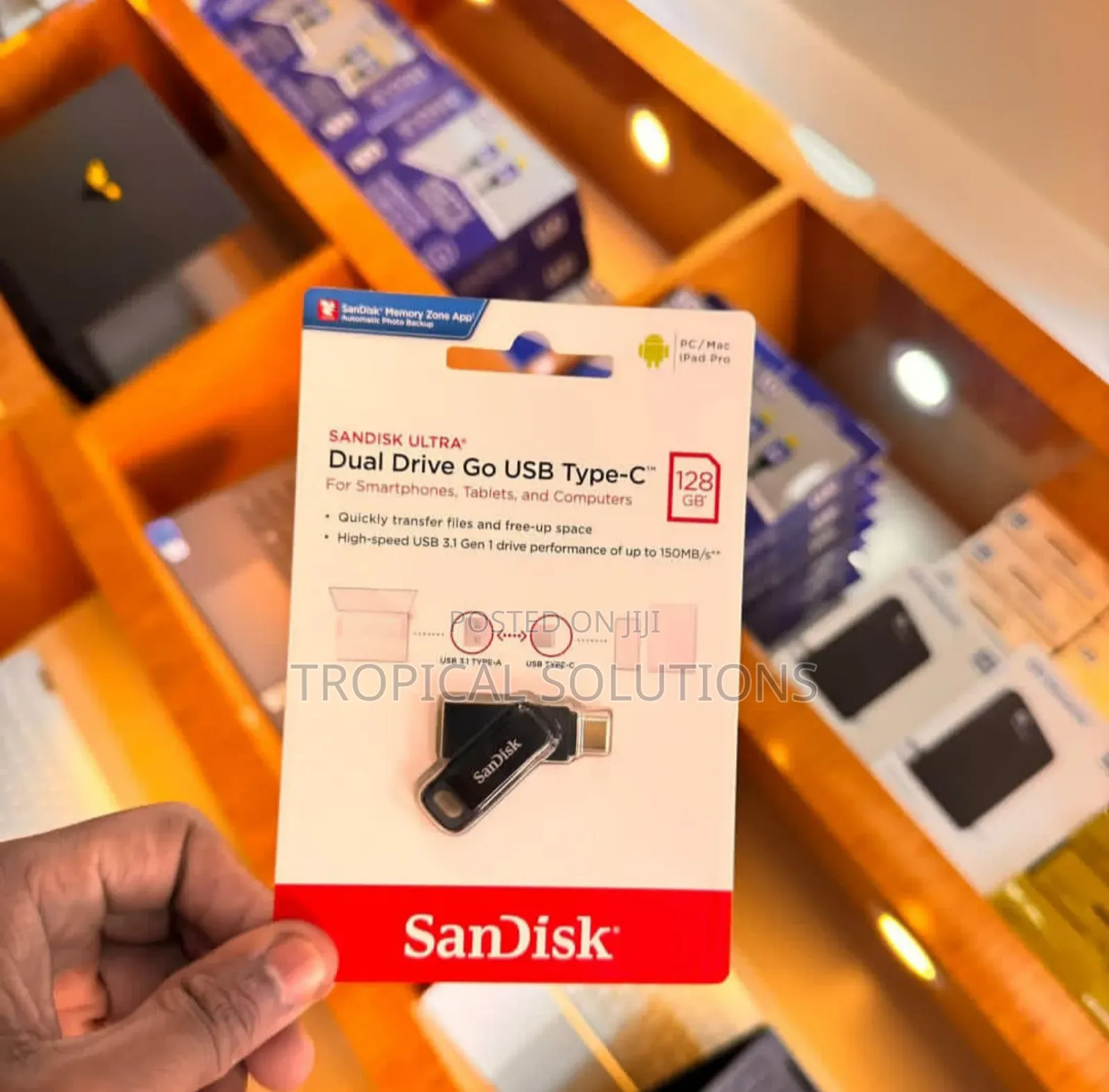 128gb Sandisk Ultra Dual Drive 128gb Usb Type C