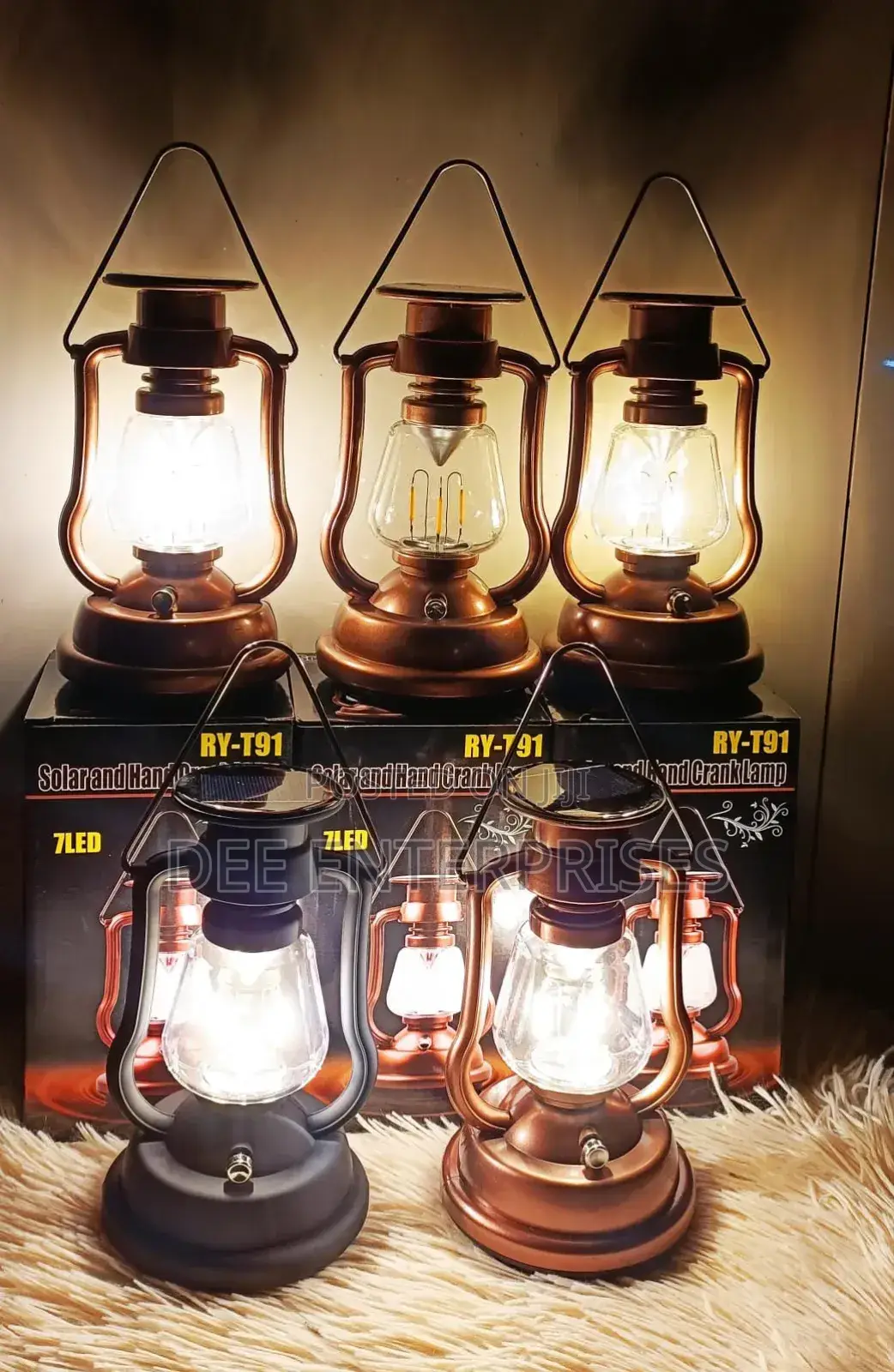 Vintage Emergency Lanterns