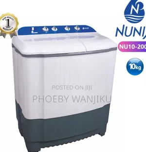 Nunix Semi Automatic Washing Machine 10kgs