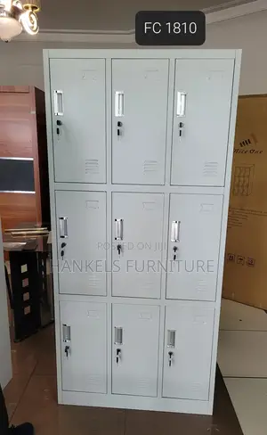 Warehouse 9 Locker Steel Cabinet