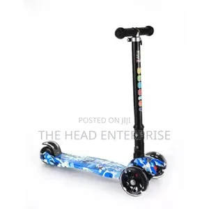 Blue Heavyduty Scooter Upto 12yrs Wheels Light