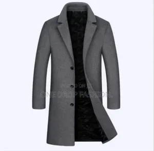 Men Wool Blend Long Coats