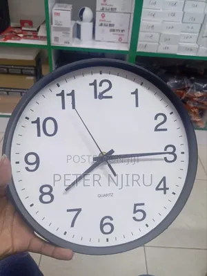 Wall Clock Hidden Camera Available