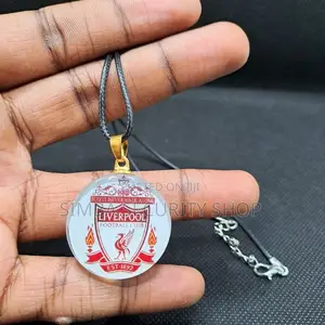 Liverpool Necklace Football Club Logo Soccer Fan Pendant Epl