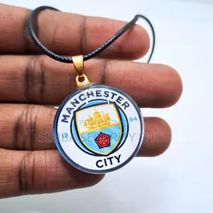 Manchester City Necklace Football Men's Gift Pendant Epl