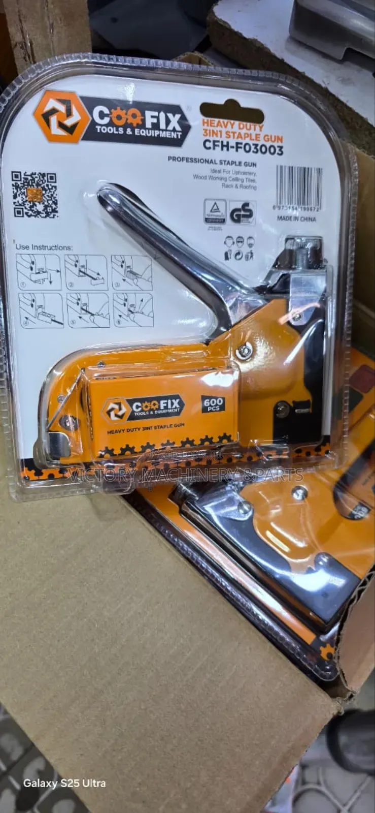 Coofix Staple Gun 3 in 1
