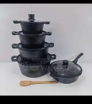 11pc Cookware Bosch With Silicon Cover Lid