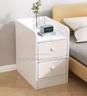 Bedside Table With Drawers Wooden