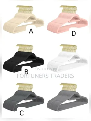10pcs Premium Velvet Hangers