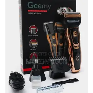 Geemy Best Rechargeable Smoother Hair Shaving Machine, Shaver -