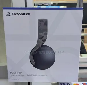 Sony Pulse 3d Wireless Headset Playstation 3d Audio Headphones(Camo)