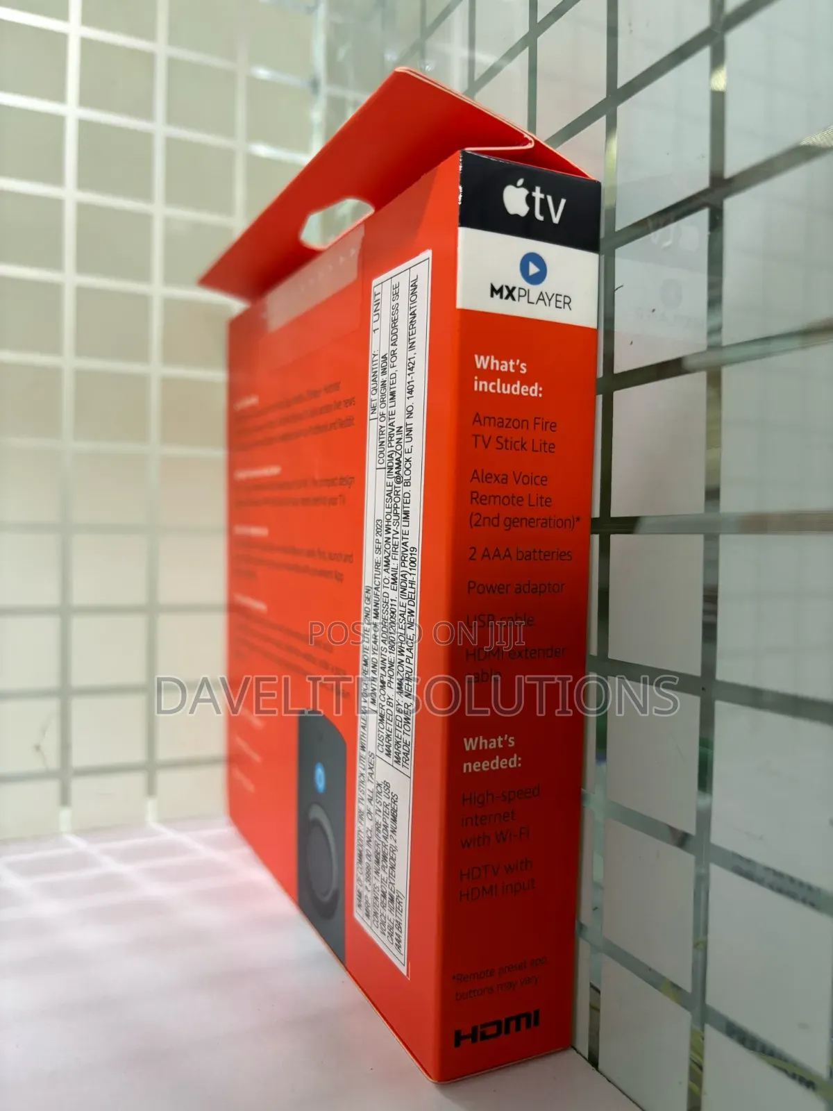 Amazon Firestick Lite With Axela Voice Remote