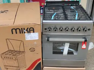 *Mika Standing Cooker 3 Gas + 1 Electric, 58cm X58cm