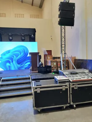 Sound System Rentals With Lightings, Led Stage