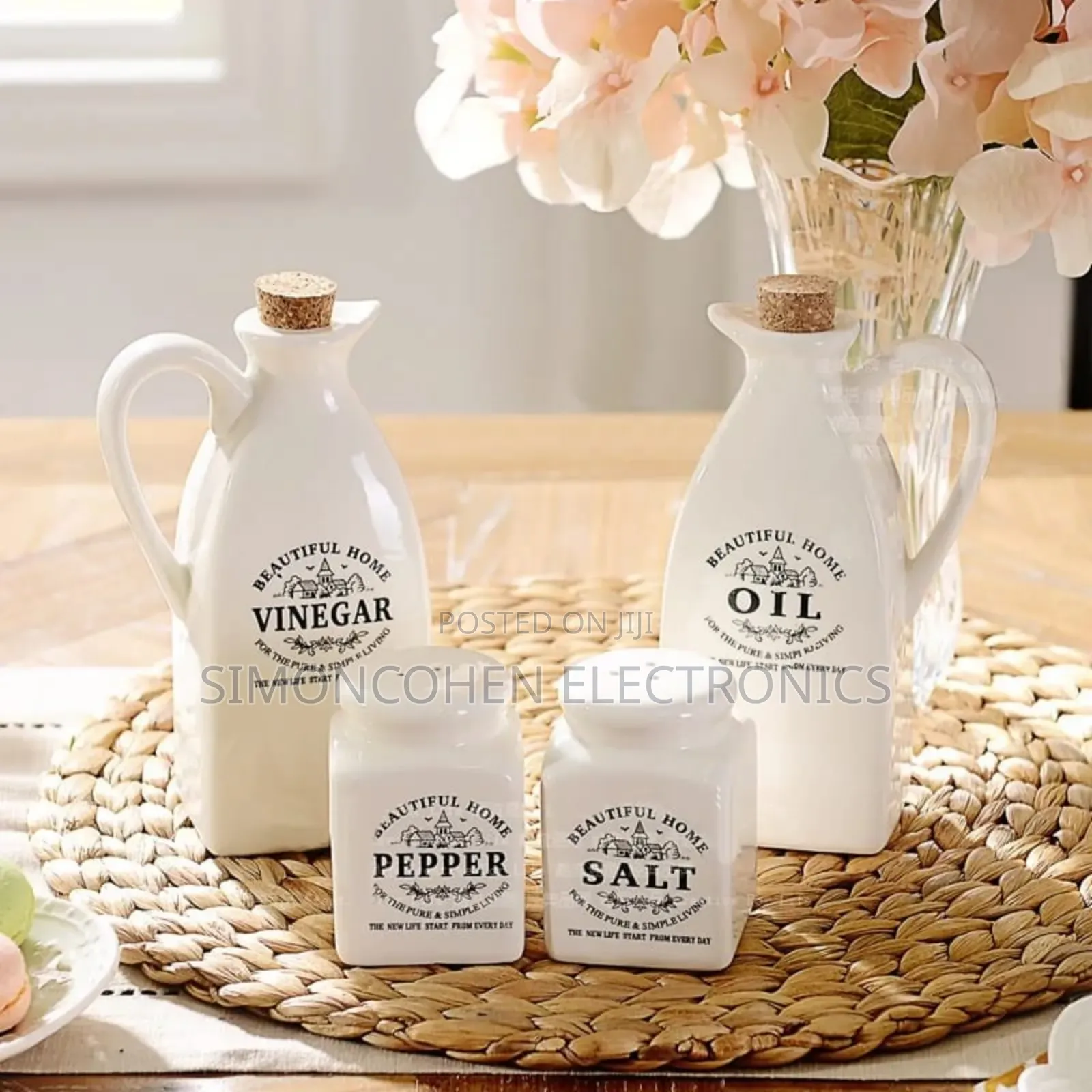 4in1 Cruet Jar Set