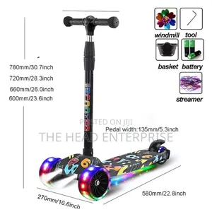 Scooter Lights Wheels for Kids