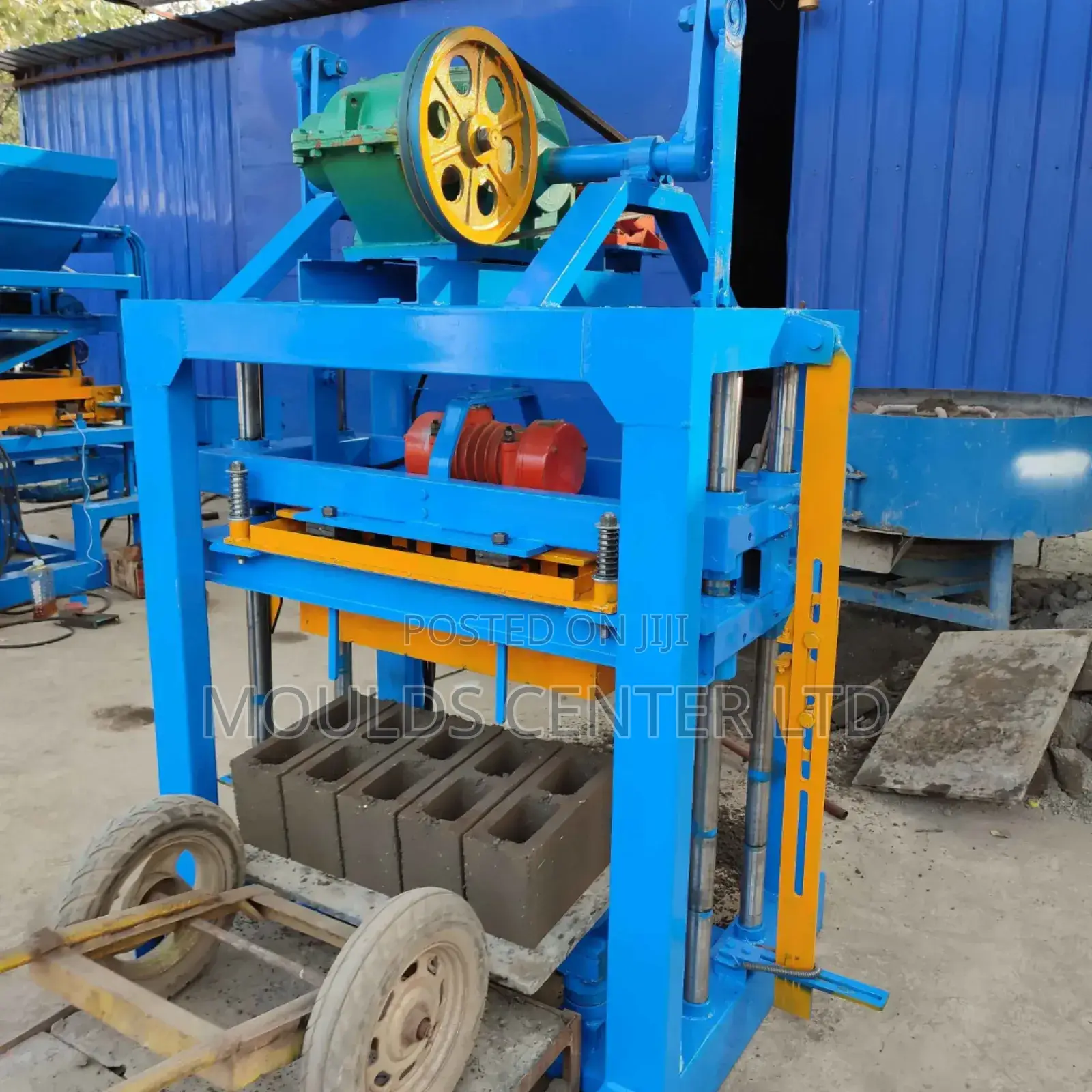 Semi Automatic Block Machine