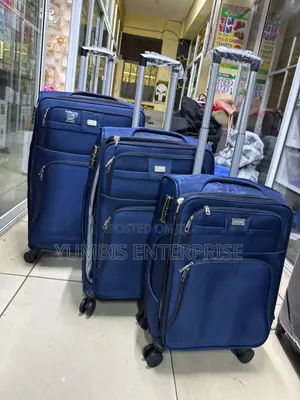 Jazz Power 3 in 1 Waterproof Fabric Premium Quality Suitcases