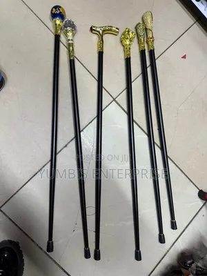 Elegant I Pimped Walking Sticks With Sword Inside, Gold Handle