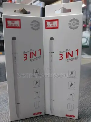 Earldom Et-P6 3-in-1 Universal Stylus Pen - White