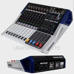 8 Channels Pro Audio Powered Mixer 1000w Output - USB /Bt