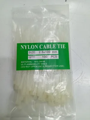 Cable Ties 2.5*100mm(4") White