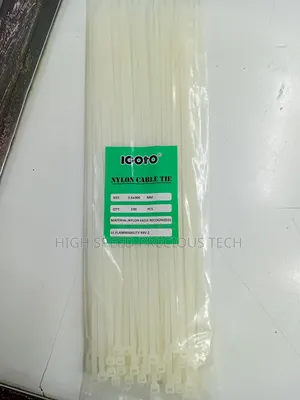 Cable Ties 3.6*300mm 12"(White & Black)