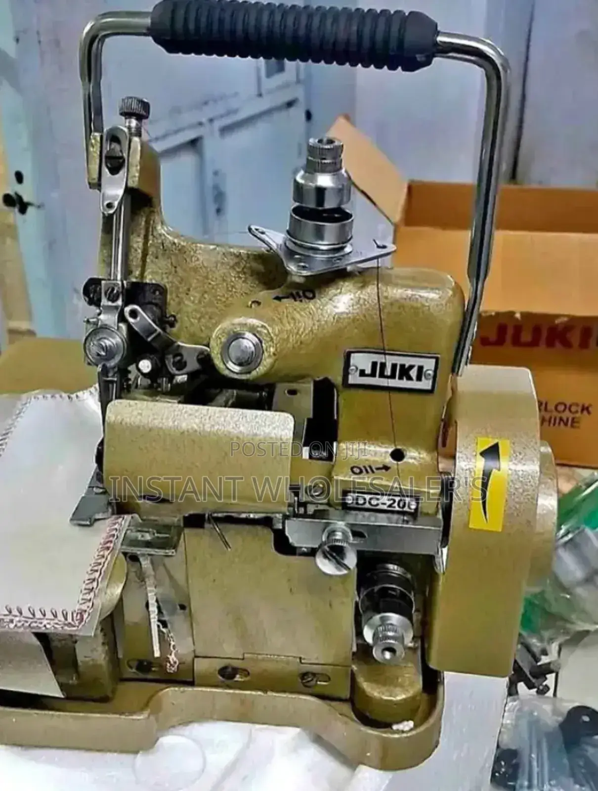 Juki Dc-20 Overlock Machine Manual