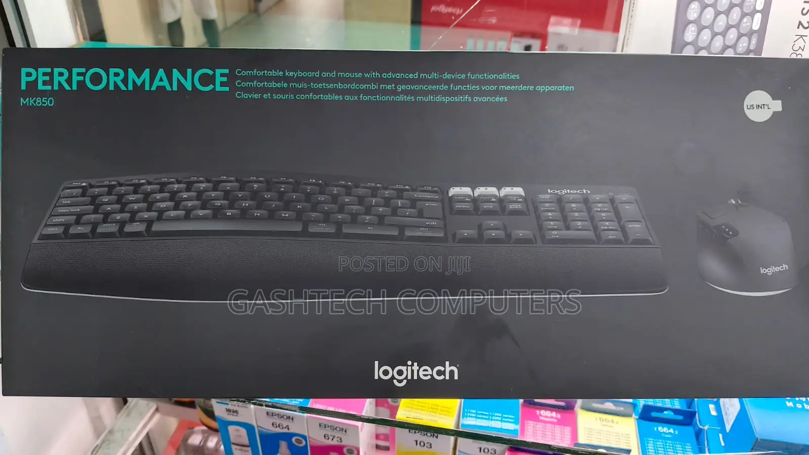 Logitech Mk850 Multi-Device Wireless Keyboard Mouse Combo