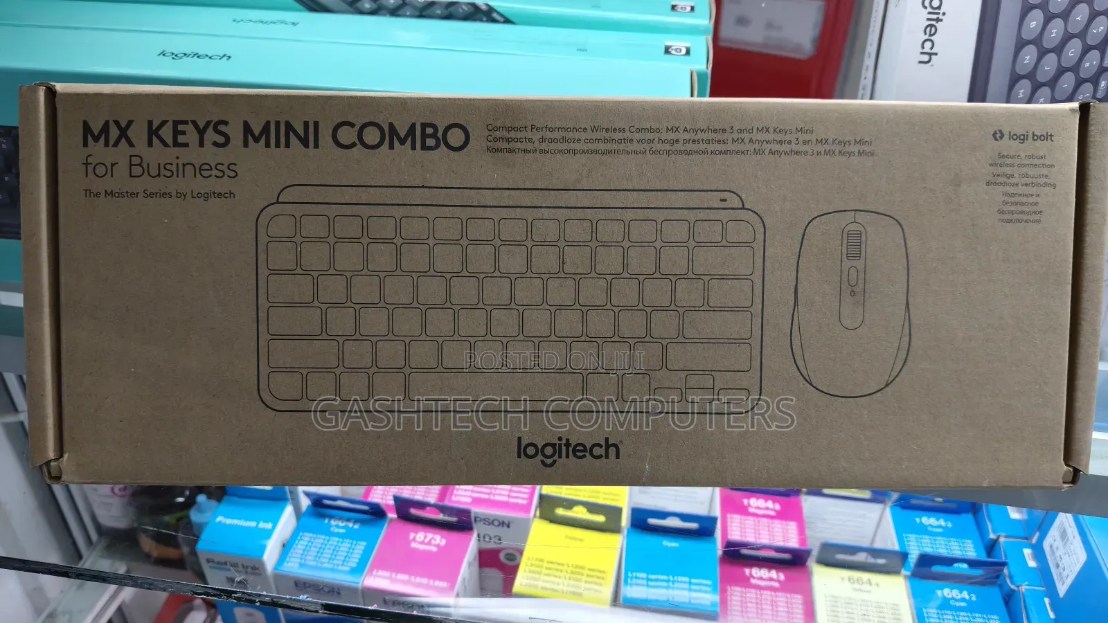 Logitech Mx Keys Mini Combo for Business Black