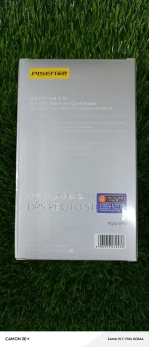 Pisen Usb 3.0 + Type-C 4-in-1 Card Reader, Model Nj-Tc32.