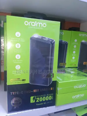 Oraimo Powerbank 20000mah Legendary Performance