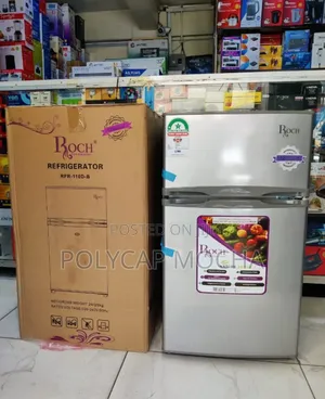 Roch RFR-110d-B 85l Double Door Fridge - 85 Litres, Double Door