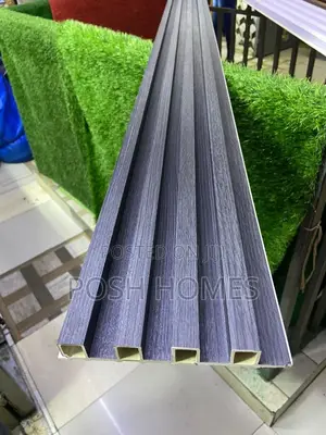 Dark Grey WPC Wall Panels