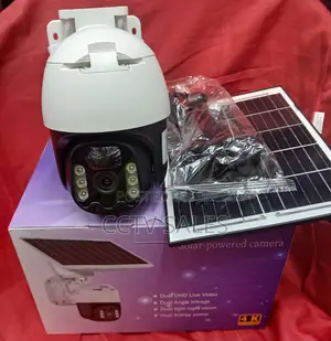 Single Lens Wifi 4mp CCTV Solar Camera With Personalized Voice Prompt