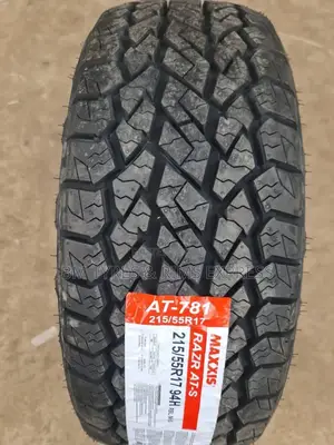 215 /55 R17 Maxxis Tyres (All Terrrain) 781.