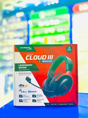 Hyperx Cloud Iii – Gaming Headset, Pc, Ps5, Xbox Series X|S, Black