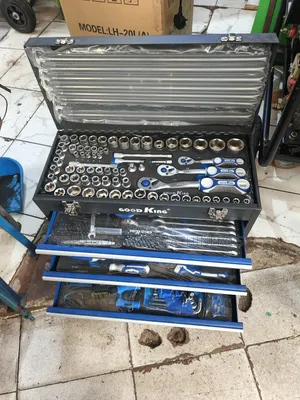Good King Universal 408-Piece Mechanics Tool Set With 3 Drawer