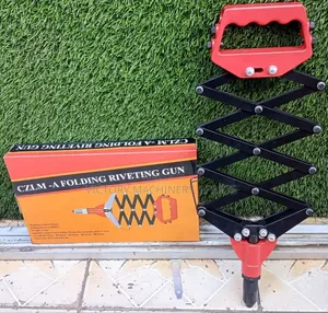Red Folding Riveting Gun