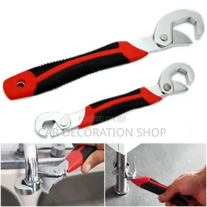 2pcs 9_32mm Multifunctional Snap Grip Wrench Spanner