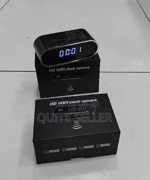 1080p Wifi Camera Wireless Table Clock Ir Night Vision