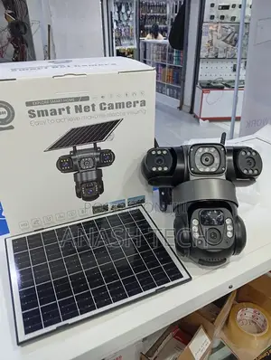#V380 4g PTZ Tripple Lens Solar Camera