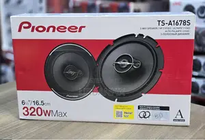 Pioneer Ts-A1678s 6.5 Inches Car Door Speakers With Spacers