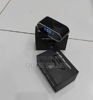 Wifi Clock Camera Hd 1080p Nanny Cam With Night Vision