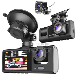 3 in 1 Cameras Dash Cam Hd 1080p Touch Screen Car DVR Video Recorder